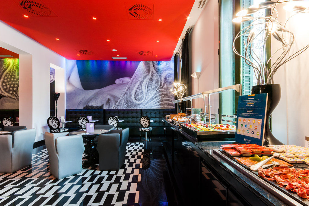 Hotel Bcn Design Barcelona Buitenkant foto Restaurant
